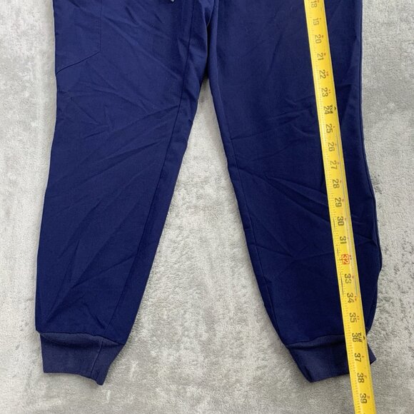 Figs Scrub Pants Womens Large Zamora Jogger Nurse Workwear Navy RN Nurse 28” - Picture 4 of 15